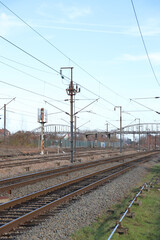 Fototapeta na wymiar Reportage chemin de fer