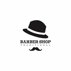 Barber shop symbol. Modern design. Vector illustration. Logo