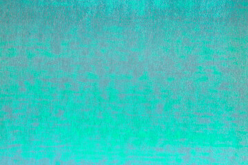 Surface of wrapping film with chameleon effect in intense electric green and gray