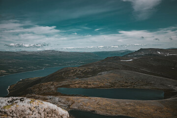 lake in the mountains