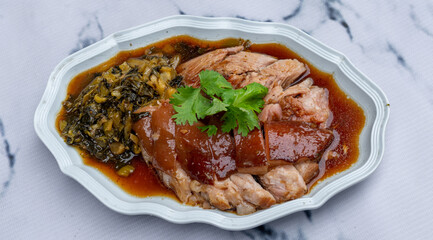 Mixed Thai & Chinese Rice and Soup Dishes 