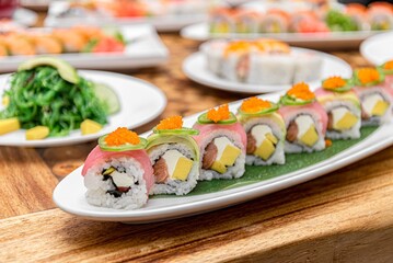 Sushi Restaurant Food