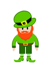 st patrick day leprechaun