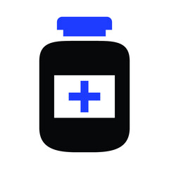 Obraz premium Medicine Bottle Icon
