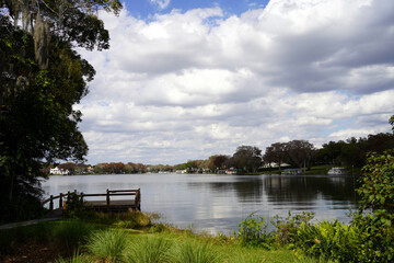 lake in the park
