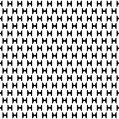 Seamless pattern with tiles ornament. Oriental ornamentation with repeated dumbbells shapes. Window tracery wallpaper. Grid motif background. Digital paper, textile print, web design. Vector art image