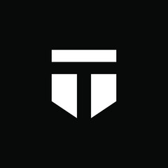 Letter T Logo can be use for icon, sign, logo and etc