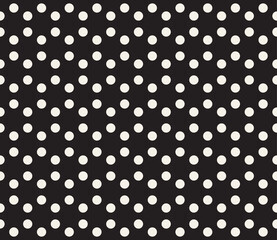 Vector seamless pattern. Repeating abstract geometric elements. Stylish monochrome background design.