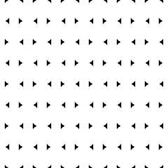 Seamless pattern with mini triangles. Arrowheads background. Image with repeated geometrical figures. Arrow heads motif. Grid wallpaper. Ethnic illustration. Digital paper, textile print, web. Vector.