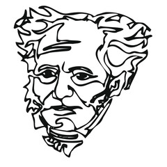 portrait of Schopenhauer