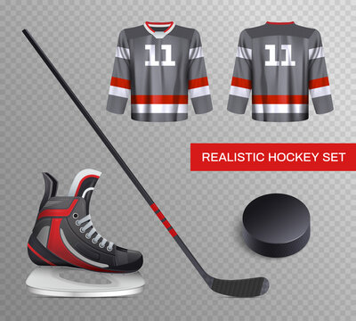 Realistic Hockey Set