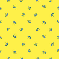 Chameleon seamless pattern. Background of tropical lizard.