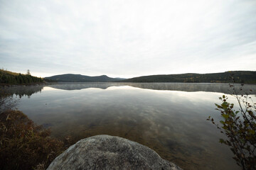 lake in the mountains