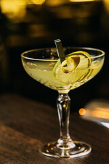 cocktail in the bar