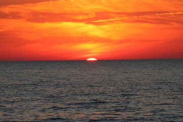 Sunset at Coquina Beach Park 02112022-07