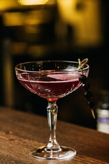 cocktail in the bar