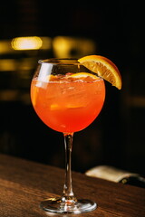 cocktail in the bar