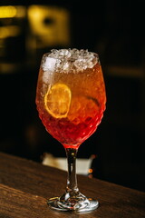 cocktail in the bar