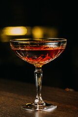 cocktail in the bar