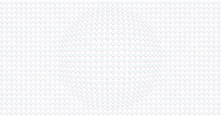 Render with a minimalistic background of blue purple squares on white