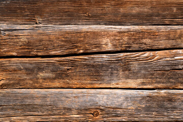 Grunge natural wood pattern background. Natural wooden texture. Copy space for design.