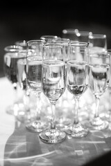 wedding glasses for wine and champagne
