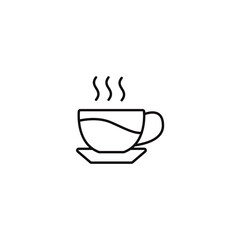 hot drink icons  symbol vector elements for infographic web