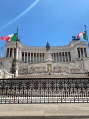 Naklejka premium italia, roma, monumento