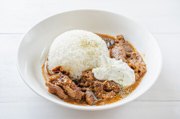 ビーフストロガノフ