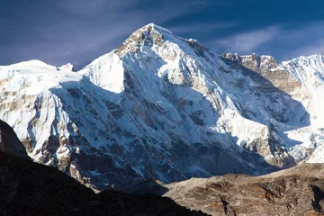 Papier Peint photo Cho Oyu Mont Cho Oyu, vallée du Khumbu, montagnes de l& 39 Himalaya au Népal