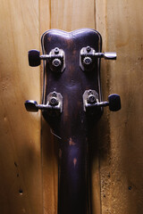 Rear Part of a Small Guitar Head