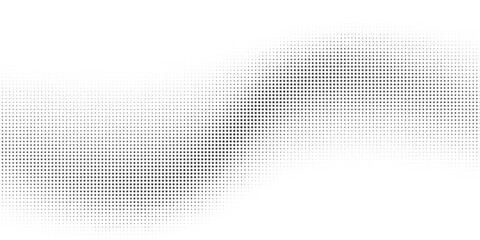 Abstract halftone black and white vector background. Grunge effect dotted pattern. Vector graphic for web business designs.