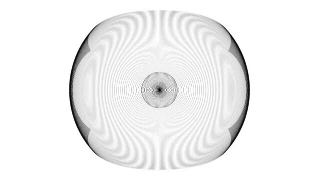 Gravity Swoosh.
Particle array distorted by a gravity field.