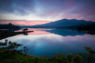 asia, beautiful, blue, cloud, coast, culture, dusk, evening, famous, forest, formosa, lake, landscape, light, morning, mountain, nantou, natural, nature, outdoor, scene, scenery, scenic, sky, summer, 