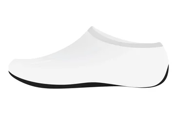 Zelfklevend Fotobehang White swim sock. vector illustration © marijaobradovic