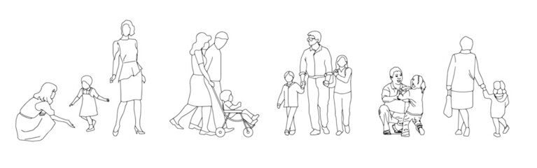 Families with children.