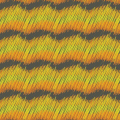 Seamless geometric pattern. Hand-drawn ornament. Strokes, lines, strokes, stripes.Design of background, interior, wallpaper, textiles, fabric, packaging, wrappers. 