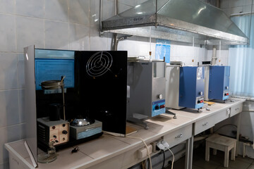 production and industry. equipment in the factory. factory equipment