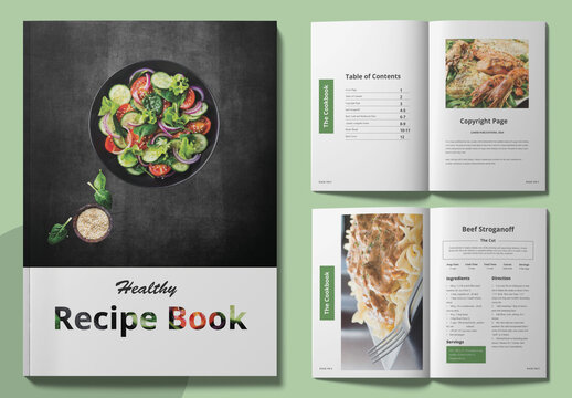 Cookbook Template Images Browse 6 105 Stock Photos Vectors And Video Adobe Stock