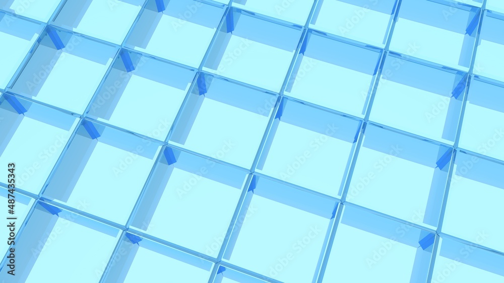 Poster abstract mesh background of lines and polygons.