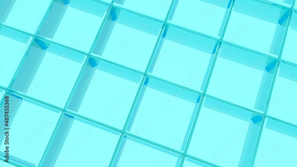 Poster abstract mesh background of lines and polygons.