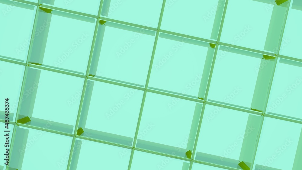 Poster abstract mesh background of lines and polygons.