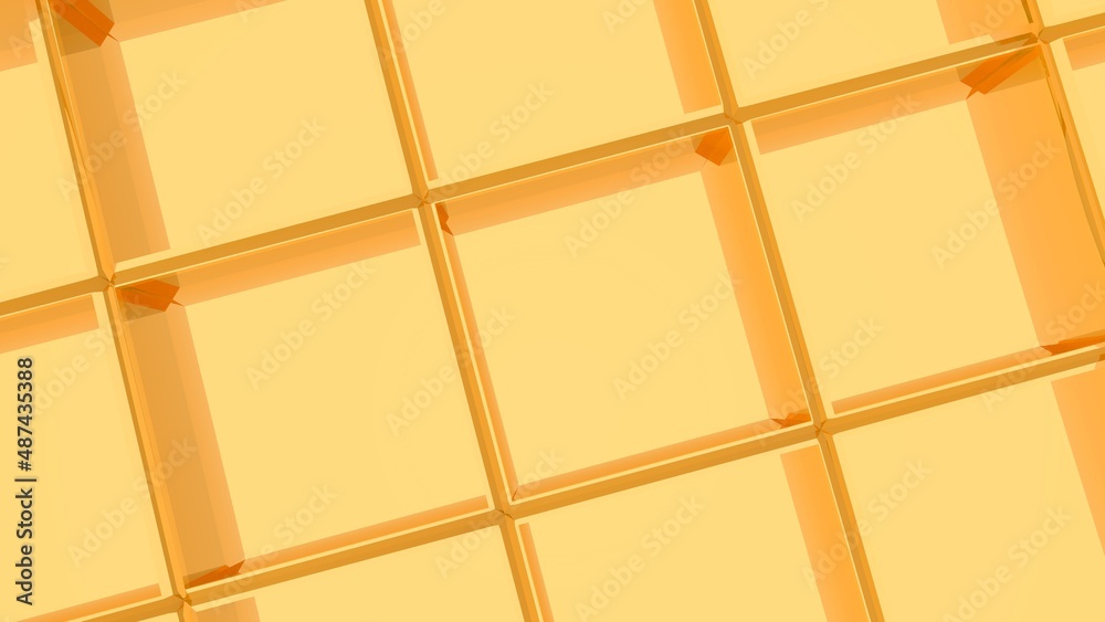 Poster abstract mesh background of lines and polygons.