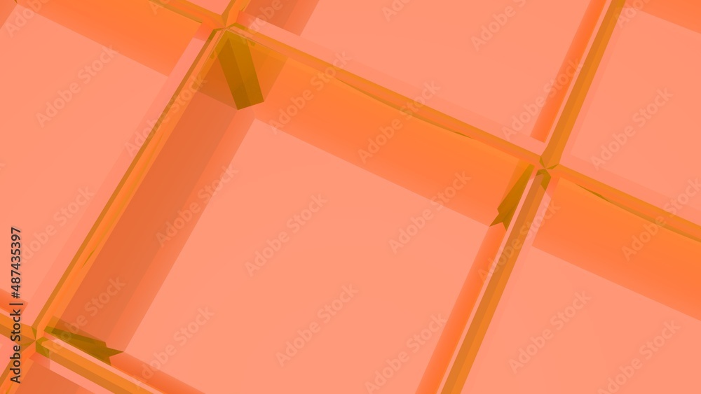 Poster abstract mesh background of lines and polygons.