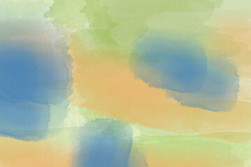 Tło, miękkie, pastelowe kolory. Malowane akwarelą. Naturalne tło w minimalistycznym stylu. © elisabeth3