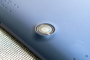 Tablet camera on the back of a mobile digital electronic device
