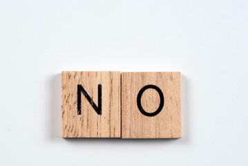 wood alphabet spell no