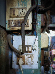 old electrical switch