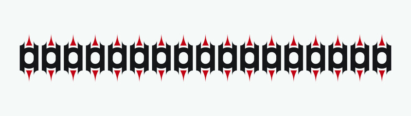 vintage border vector