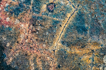 Light rough grainy stone texture background. High quality photo